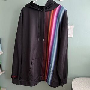 Netflix Tudum 2025 Black Rainbow Hoodie NEW - 3XL